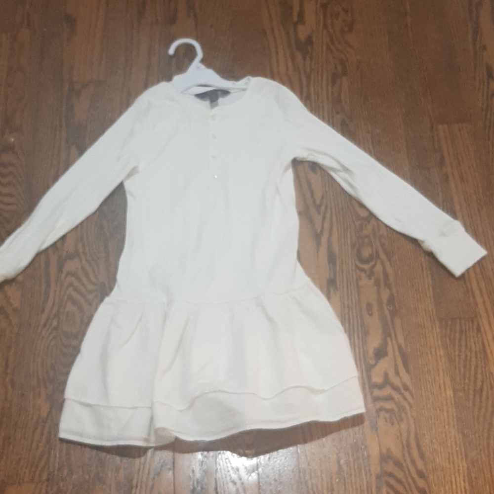 Polo Ralph Lauren size S girls cream color dress